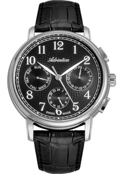 

Швейцарские наручные мужские часы Adriatica 8256.5224QFXL. Коллекция Portofino