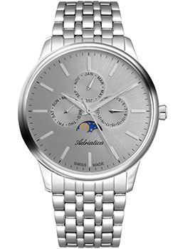 

Швейцарские наручные мужские часы Adriatica 8262.5117QF. Коллекция Multifunction