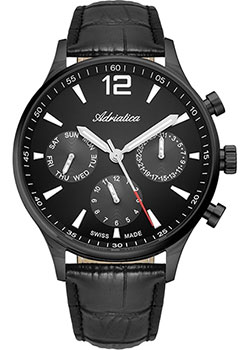 

Швейцарские наручные мужские часы Adriatica 8263.B254QF. Коллекция Multifunction
