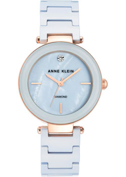 

fashion наручные женские часы Anne Klein 1018LBRG. Коллекция Diamond