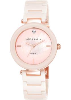 

fashion наручные женские часы Anne Klein 1018PMLP. Коллекция Diamond