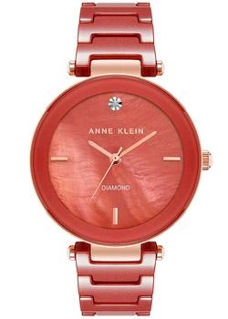 

fashion наручные женские часы Anne Klein 1018RGRD. Коллекция Diamond