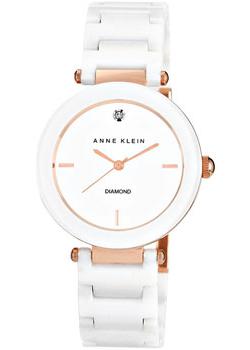 

fashion наручные женские часы Anne Klein 1018RGWT. Коллекция Diamond
