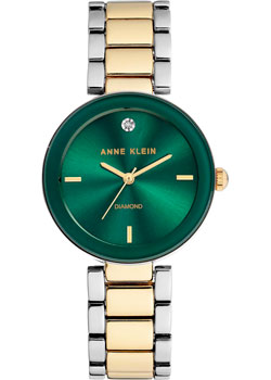 

fashion наручные женские часы Anne Klein 1363GNTT. Коллекция Diamond