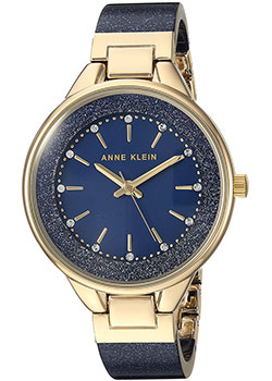 

fashion наручные женские часы Anne Klein 1408NVNV. Коллекция Crystal