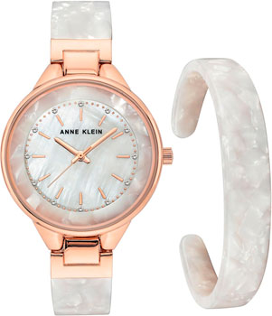 

fashion наручные женские часы Anne Klein 1408WTST. Коллекция Plastic Set