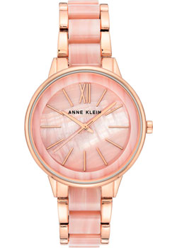 

fashion наручные женские часы Anne Klein 1412PKRG. Коллекция Plastic