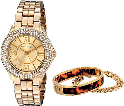 

fashion наручные женские часы Anne Klein 1462TOST. Коллекция Crystal