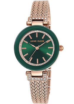 

fashion наручные женские часы Anne Klein 1906GNRG. Коллекция Crystal