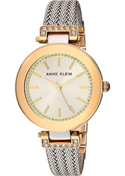 

fashion наручные женские часы Anne Klein 1907SVTT. Коллекция Crystal