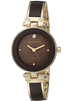 

fashion наручные женские часы Anne Klein 1980BNGB. Коллекция Diamond