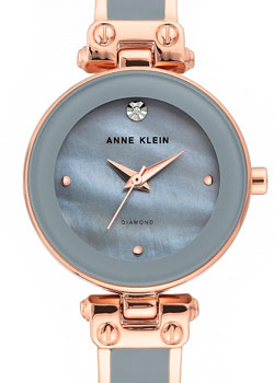 

fashion наручные женские часы Anne Klein 1980GYRG. Коллекция Diamond