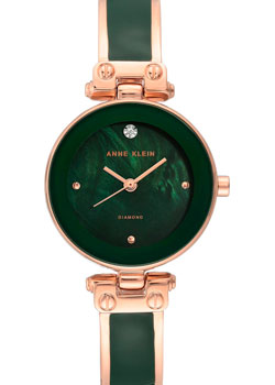 

fashion наручные женские часы Anne Klein 1980OLRG. Коллекция Diamond