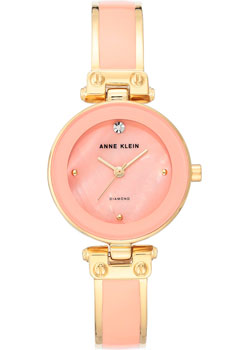 

fashion наручные женские часы Anne Klein 1980PKGB. Коллекция Diamond