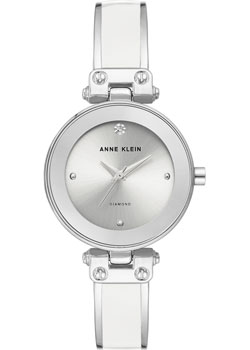 fashion наручные  женские часы Anne Klein 1981WTSV. Коллекция Diamond - фото 1