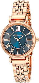 fashion наручные  женские часы Anne Klein 2158NVRG. Коллекция Metals - фото 1