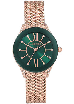

fashion наручные женские часы Anne Klein 2208GNRG. Коллекция Crystal