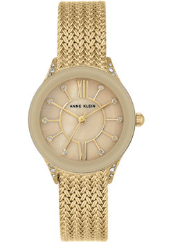 

fashion наручные женские часы Anne Klein 2208TMGB. Коллекция Crystal