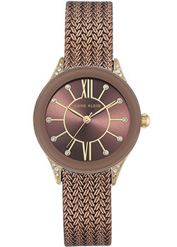 

fashion наручные женские часы Anne Klein 2209BNTT. Коллекция Crystal