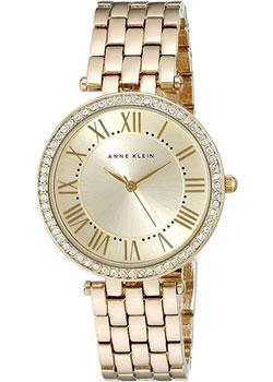 

fashion наручные женские часы Anne Klein 2230CHGB. Коллекция Crystal