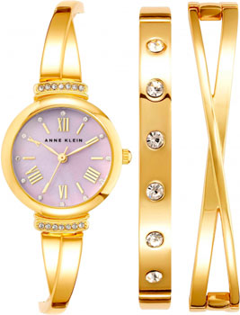 fashion наручные  женские часы Anne Klein 2244LVST. Коллекция Box Set - фото 1