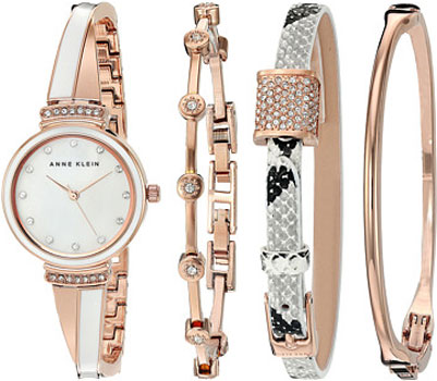 

fashion наручные женские часы Anne Klein 2342RWST. Коллекция Crystal