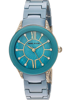 

fashion наручные женские часы Anne Klein 2388BLGB. Коллекция Ceramics