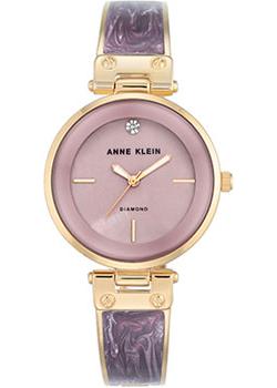 

fashion наручные женские часы Anne Klein 2512LVGB. Коллекция Diamond