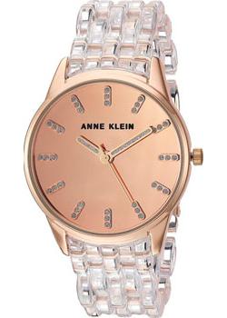

fashion наручные женские часы Anne Klein 2616CLRG. Коллекция Crystal
