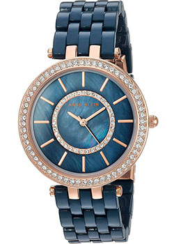 

fashion наручные женские часы Anne Klein 2620NVRG. Коллекция Crystal