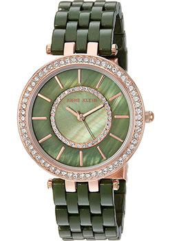 

fashion наручные женские часы Anne Klein 2620OLRG. Коллекция Crystal