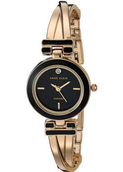 

fashion наручные женские часы Anne Klein 2622BKGB. Коллекция Diamond