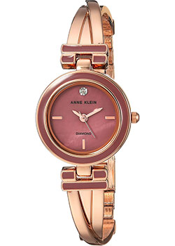 

fashion наручные женские часы Anne Klein 2622MVRG. Коллекция Diamond