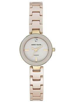 

fashion наручные женские часы Anne Klein 2660TNGB. Коллекция Diamond