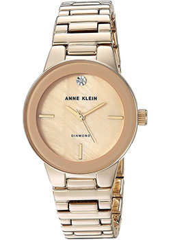 

fashion наручные женские часы Anne Klein 2670TMGB. Коллекция Diamond