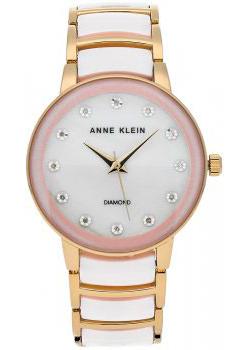 

fashion наручные женские часы Anne Klein 2672LPGB. Коллекция Diamond