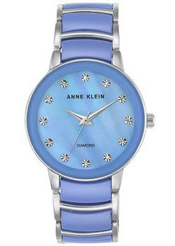 

fashion наручные женские часы Anne Klein 2673LBSV. Коллекция Diamond