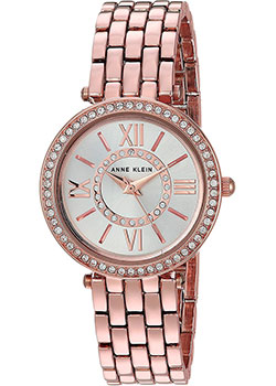 

fashion наручные женские часы Anne Klein 2966SVRG. Коллекция Crystal