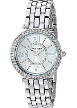 

fashion наручные женские часы Anne Klein 2967SVSV. Коллекция Crystal