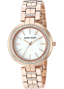 

fashion наручные женские часы Anne Klein 2968MPRG. Коллекция Crystal