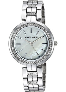 

fashion наручные женские часы Anne Klein 2969MPSV. Коллекция Crystal