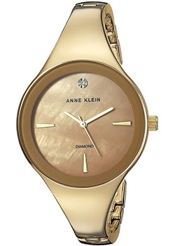 

fashion наручные женские часы Anne Klein 2974TNGB. Коллекция Diamond