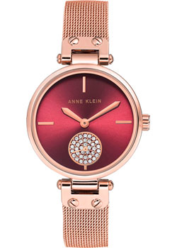 

fashion наручные женские часы Anne Klein 3000BYRG. Коллекция Crystal