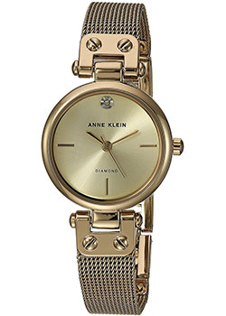 

fashion наручные женские часы Anne Klein 3002CHGB. Коллекция Diamond