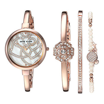 

fashion наручные женские часы Anne Klein 3080RGST. Коллекция Crystal