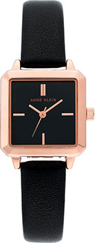 fashion наручные  женские часы Anne Klein 3090RGBK. Коллекция Leather - фото 1