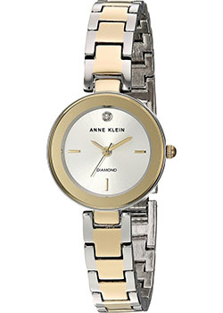 

fashion наручные женские часы Anne Klein 3151SVTT. Коллекция Diamond