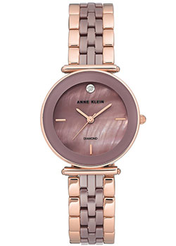 

fashion наручные женские часы Anne Klein 3158MVRG. Коллекция Diamond
