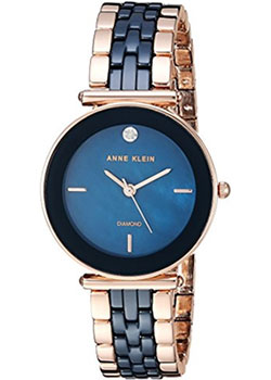 fashion наручные  женские часы Anne Klein 3158NVRG. Коллекция Diamond - фото 1