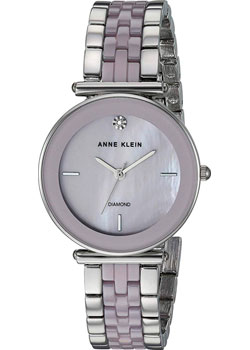 

fashion наручные женские часы Anne Klein 3159LVSV. Коллекция Diamond